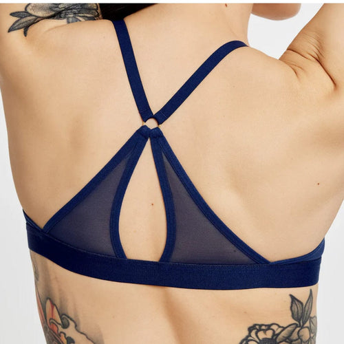 Ultimate Racerback T-Shirt Bra Navy